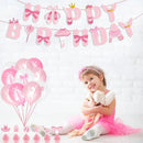 31pcs Ballet Princess Set Party Dessert Table Decoration Baby Birthday Party Decoration Kids Party Balloon Set | Scene Decor | Room Decor