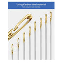 CIKKUE Self Threading Sewing Needles | 24 Embroidery Needles For Hand Sewing