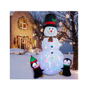 Dawdix 8FT Christmas Decorations Inflatable Snowman | Blow Up Snowman Christmas Yard Decoration