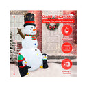 Dawdix 8FT Christmas Decorations Inflatable Snowman | Blow Up Snowman Christmas Yard Decoration