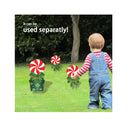 Outdoor Christmas Decorations -47In Candy Xmas Yard Signs with Stakes | New Year Giant Holiday Grinch Christmas Decor