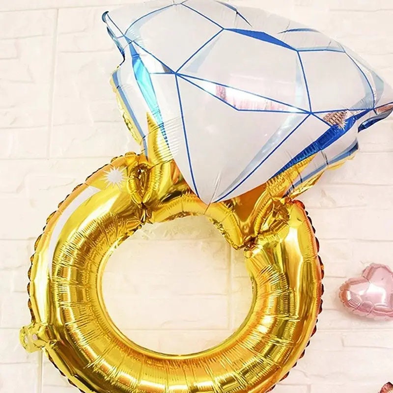 1pc Large Diamond Ring Balloon