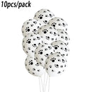 10pcs/pack Cute Dog Footprints Latex Balloons | Party Decoration Balloons For Party Supplies