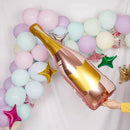 1pc 41 Inch Super Large DIY Champagne Bottle Aluminum Film Balloon Birthday Theme Event Party Decoration Balloon