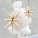 1PCS 22 Inch Caramel Color Explosion Star Aluminum Film Balloon Birthday Party Decoration Balloon