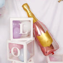 1pc 41 Inch Super Large DIY Champagne Bottle Aluminum Film Balloon Birthday Theme Event Party Decoration Balloon