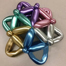 Metallic Twisting Balloons | 20 Pcs 290mm/11.42in Long Balloons | DIY Magic Balloons Animal Balloons For Children's Party | Carnivals Jungle