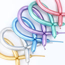 Metallic Twisting Balloons | 20 Pcs 290mm/11.42in Long Balloons | DIY Magic Balloons Animal Balloons For Children's Party | Carnivals Jungle