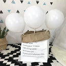 155pcs White Sand Balloon Set Large Party Decoration Set | For Party Supplies