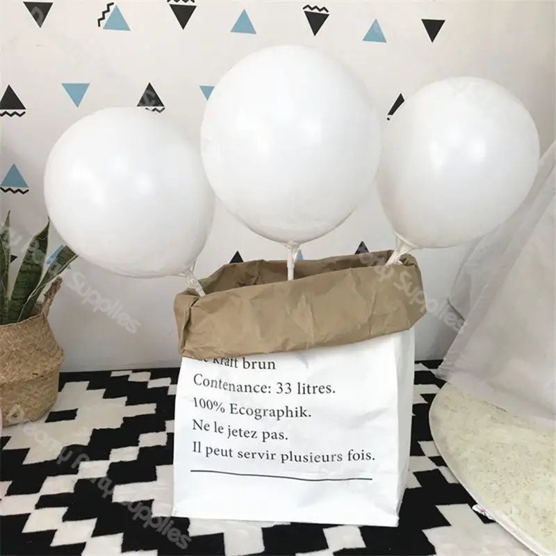 155pcs White Sand Balloon Set Large Party Decoration Set | For Party Supplies