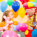15 Balloons | Professional Long Balloon*10+Color Small Balloon*5 | Kit For Balloon Animals With 1 Pump | To Make Animal For Birthday Party