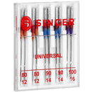 SINGER Machine Needle | Size 12, 14, 16 10/Pkg