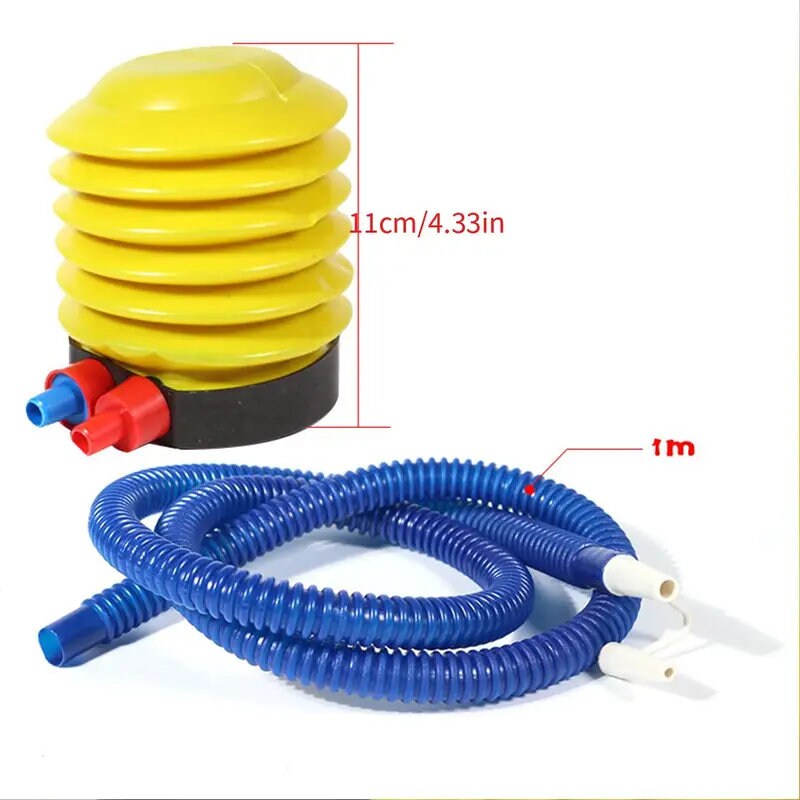 1pc Balloon Swimming Ring Foot Step Air Pump