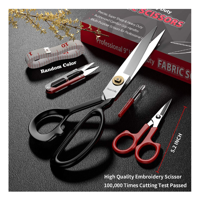 Multipurpose Scissors, Right/Left Handed Scissors, Ultra Sharp Blade Shears,  Comfort-Grip Handles, Sturdy Sharp Stainless Steel Scissors for Office Home  School Sewing Fabric Craft Supplies 