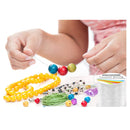 Paxcoo 0.8mm Elastic Cord, Elastic Bracelet Cord Crystal Beading Cord Jewelry Making (120m)