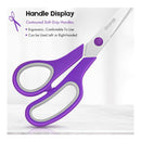 Scissors Bulk Set of 5-Pack | Niutop 8" Multipurpose Sharp Sewing Craft Fabric Scissors