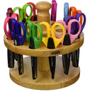 School Smart Paper EdgerScissors | 6-1/2 x 2-1/2 Inches | Various Colors | Set Of 12