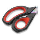 LIVINGO Heavy Duty Premium Tailor's Scissors | Multipurpose | Titanium Coating | Forged Stainless Steel | 9.5 Inches