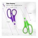 Scissors Bulk Set of 5-Pack | Niutop 8" Multipurpose Sharp Sewing Craft Fabric Scissors
