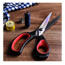 LIVINGO Heavy Duty Premium Tailor's Scissors | Multipurpose | Titanium Coating | Forged Stainless Steel | 9.5 Inches