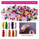 Bead Bracelet Making Kit | Shynek Bead Pony Bead Friendship Bracelet Kit