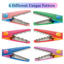 Mr. Pen Craft Scissors Decorative Edge | Zigzag Scissors | Pattern Scissors | 6 Pack