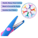 Mr. Pen Craft Scissors Decorative Edge | Zigzag Scissors | Pattern Scissors | 6 Pack