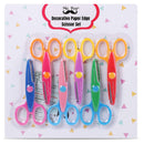 Mr. Pen Craft Scissors Decorative Edge | Zigzag Scissors | Pattern Scissors | 6 Pack