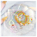 DICOBD Craft Beads Kit 10800 Pcs | 1200pcs 3mm Glass Seed Beads | Letter Beads for Friendship Bracelets