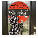 Halloween Welcome Stencils to Paint | Large Happy Halloween Spooky Stencil | Hocus Pocus | Broom Parking | Trick or Treat Drawing Stencils