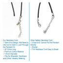 Selizo 100 Pieces Of Rope | Of Necklace With Aranel Clasp To Make Jewelry And Bracelets | Multicolored