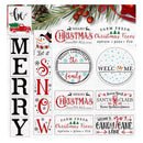 Large Christmas Stencils | Reusable Christmas Stencil | Christmas Holiday Templates | Drawing Templates For Painting On Wood