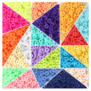 8835 Pieces Heishi Clay Beads for Bracelet Making Alphabet Letters