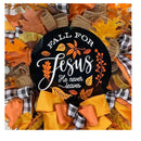 Fall Stencils 12" Round Happy Thanksgiving Stencil for Painting on Wood Fall Pumpkin Stencils