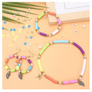 8835 Pieces Heishi Clay Beads for Bracelet Making Alphabet Letters