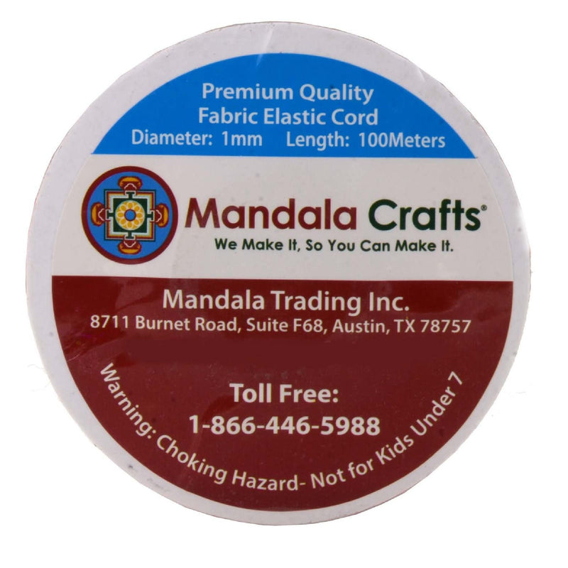  Mandala Crafts Crystal String Transparent 0.8mm