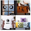 4 Flower Stencils For Painting On Wood | Reusable Moon Stencils For Painting On Canvas |From Home | A4 Size