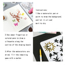 Fantasy Stencils For Painting On Wood | Reusable Dream Stencils | DIY Crafts | Scrapbooking | 16 Pcs | Silhouette Art Supplies