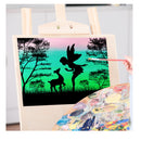 Fantasy Stencils For Painting On Wood | Reusable Dream Stencils | DIY Crafts | Scrapbooking | 16 Pcs | Silhouette Art Supplies