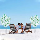 18pcs Palm Leaves Balloons Party Balloons Hawaiian Party Balloons 12 Inch Latex Balloons For Birthday Jungle Tropical Party Baby Shower