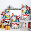 Set, Foil Balloon | Single Pack | Birthday Cake Gift Box Balloon | Party Decoration | Scene Decor, Room Decor | Birthday Party Supplies