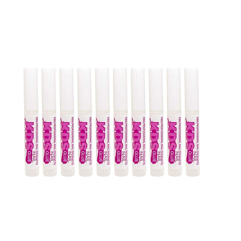 KDS Nail Glue for Professional Fake Nail Art & Design 10pcs Nail Tip Extension Glue | Nail Art Supplies