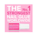 Super Strong Nail Glue For Acrylic Nails | Nail Tips and Press On Nails (8ml) NYK1 Nail Bond Brush On | Nail Art Supplies
