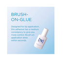 Young Nails Brush-on-Glue | Quick-Drying Adhesive for Artificial Nails | Nail Art Supplies