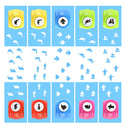 LOVEINUSA Sea Animal Punch Set | 10 Pcs | Children's Paper Punches | Decorative Punches For Crafts