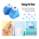 LOVEINUSA Sea Animal Punch Set | 10 Pcs | Children's Paper Punches | Decorative Punches For Crafts