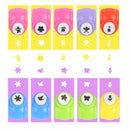 LoveInUSA Craft Punch Shapes Set | 10 Shaped Punches For kids | Ideal For School Crafts And Fun Projects
