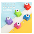 LoveInUSA Craft Punch Shapes Set | 10 Shaped Punches For kids | Ideal For School Crafts And Fun Projects