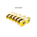 200 Pieces Acrylic Nail Forms | Gold Horseshoe Nail Extension Forms | Nail Art Supplies