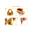 ZBX 200 Pcs Acrylic Nail Forms Sticker, Thick Nail Art Tips Extension Forms | Nail Extension  | Nail Art Supplies